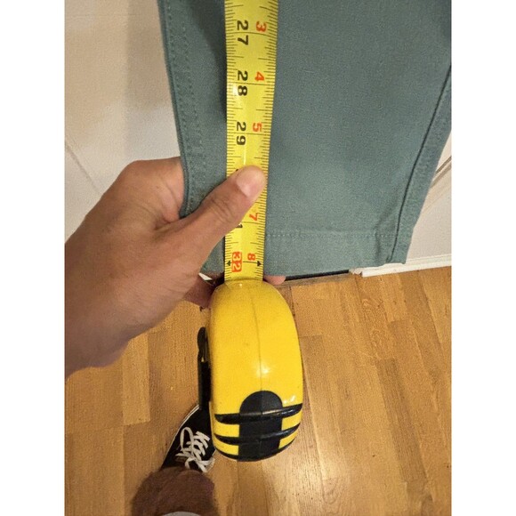 Taylor Stitch Double Knee Chore Canvas Work Pants boss duck 30 x 32 blue green - Picture 10 of 14